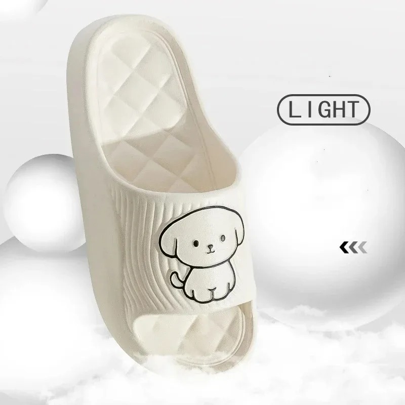 Women Shoes Wedges - Leuke Cartoon Slippers Badkamer Slippers Cloud