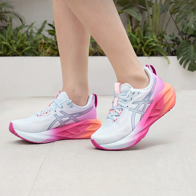 Women Shoes Hong Kong - Asics NOVABLAST 5 Wit Gradiënt Roze