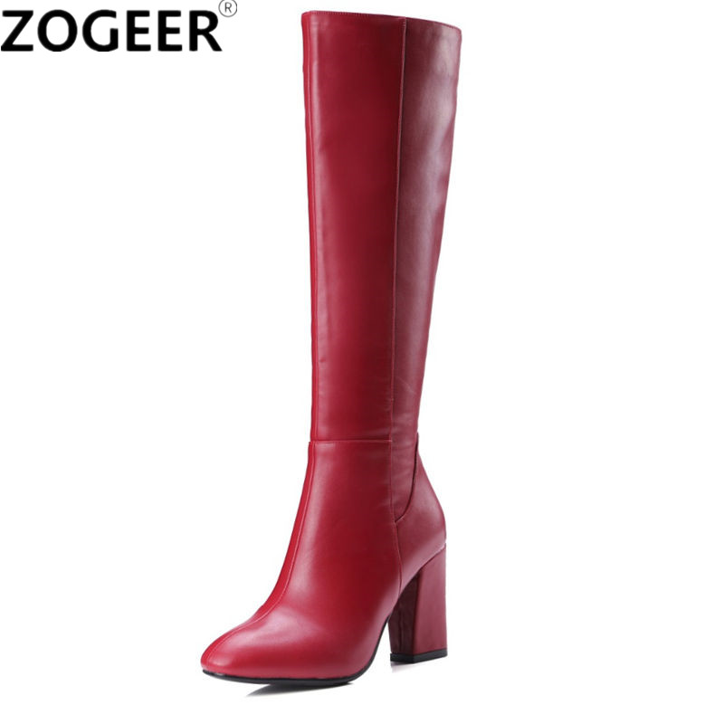 Mode Rode Winter Dames Knie Ho - Zip Up Boots Short recensie en prijs