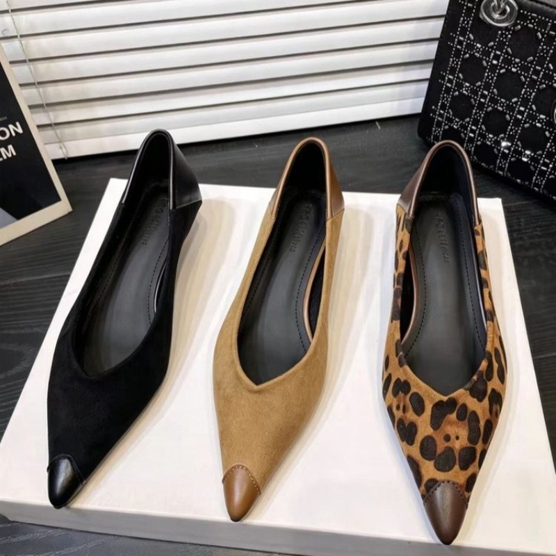 Gespleten dunne hak enkelpunti - Leopard Print Heels recensie en prijs
