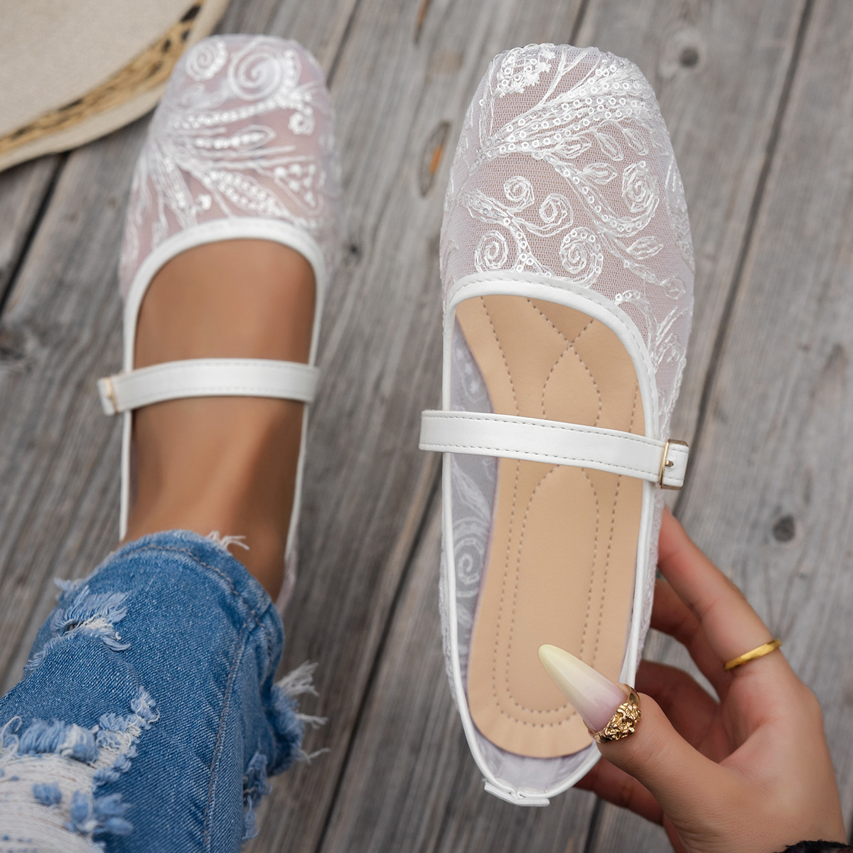 Dames Nieuwe Zomer Grote Maat  - Women'S Shoes Loafers Black recensie en prijs