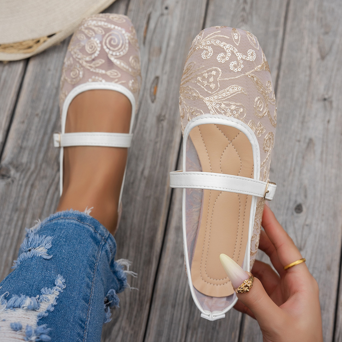Dames Nieuwe Zomer Grote Maat  - Women'S Shoes Loafers Black recensie en prijs