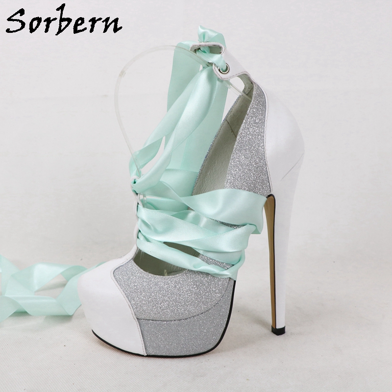 Sorbern Wit Echt Leer Dames Po - Ribbon Tie Heel recensie en prijs
