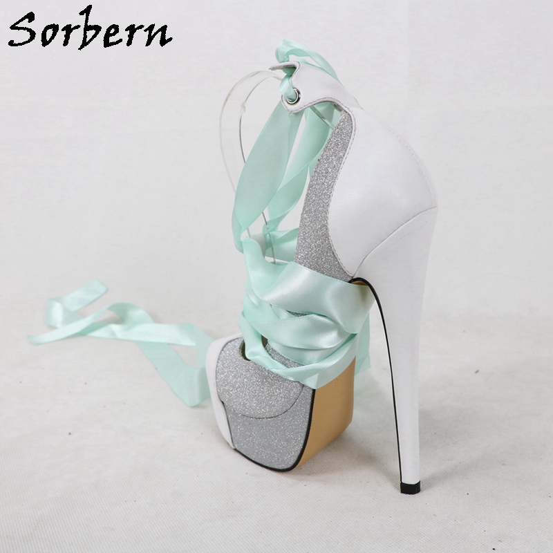 Sorbern Wit Echt Leer Dames Po - Ribbon Tie Heel recensie en prijs