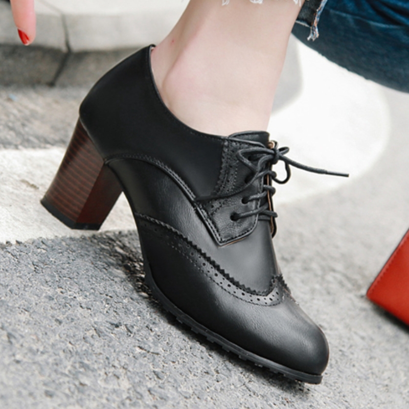 Vintage dames hoge hakken loaf - Women'S Shoes Loafers Black recensie en prijs