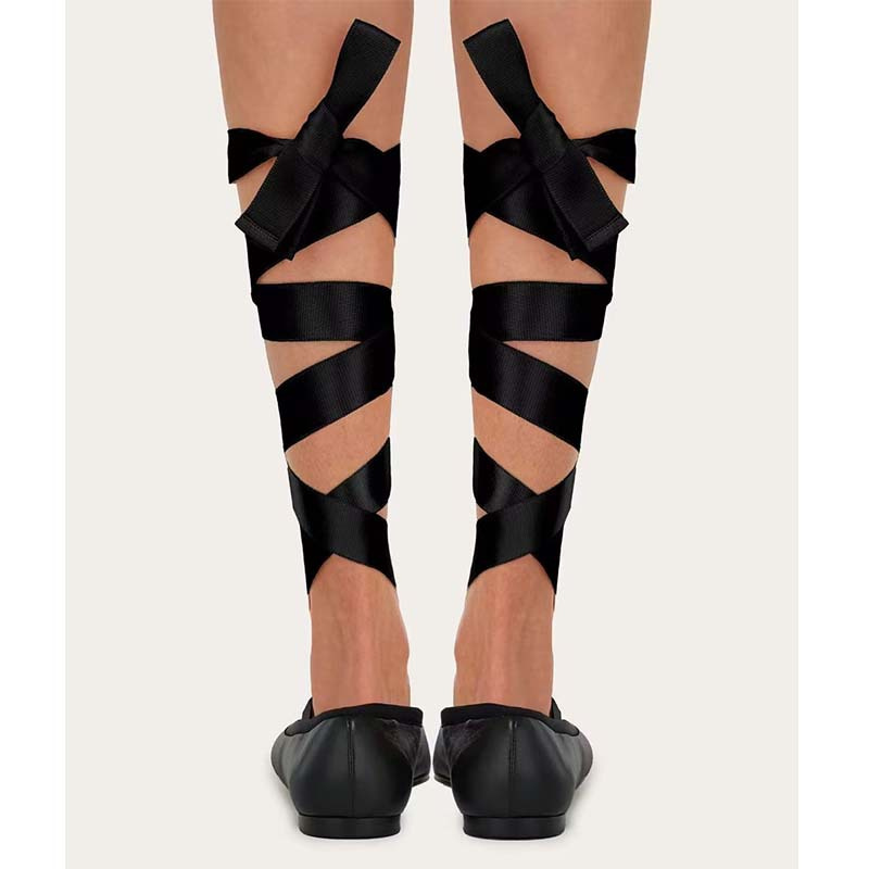 Vrouwen Ballet Platte Schoenen - Ribbon Tie Heel recensie en prijs