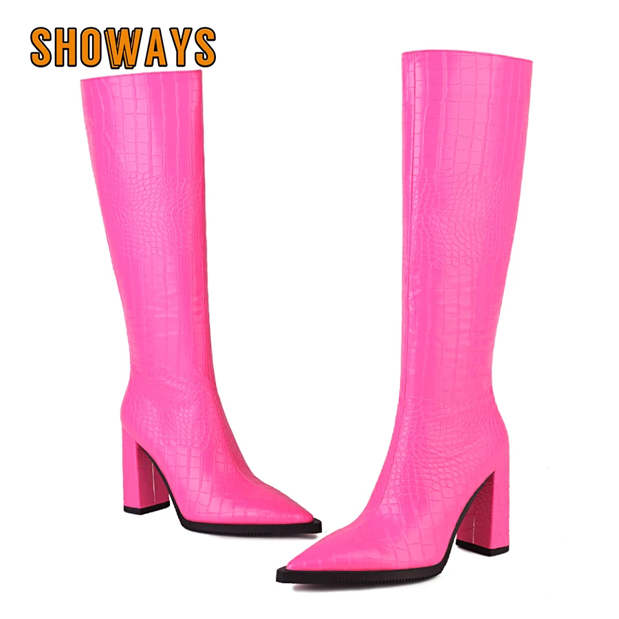 Faux Krokodillenleer Vrouwen K - Zip Up Boots Short recensie en prijs