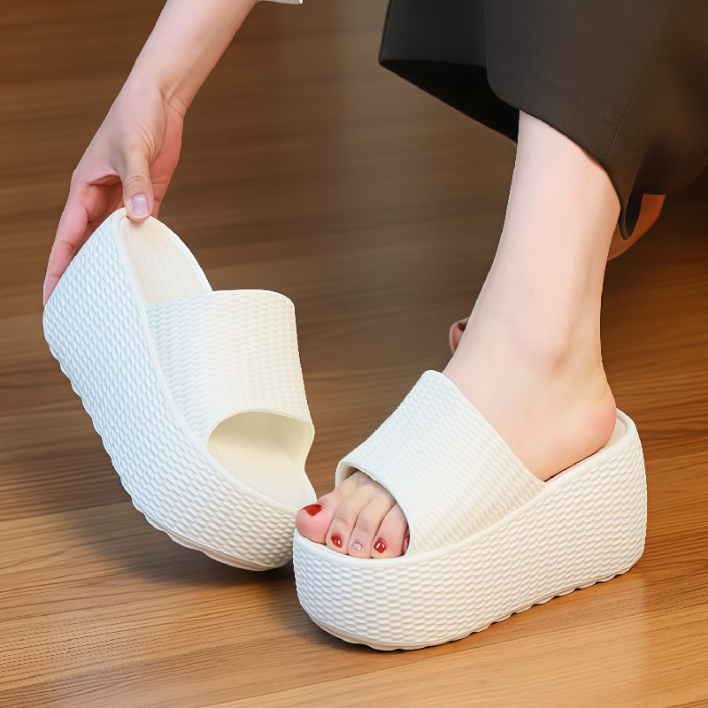 Nieuwe Platform Slippers met T - Women Shoes Wedges recensie en prijs