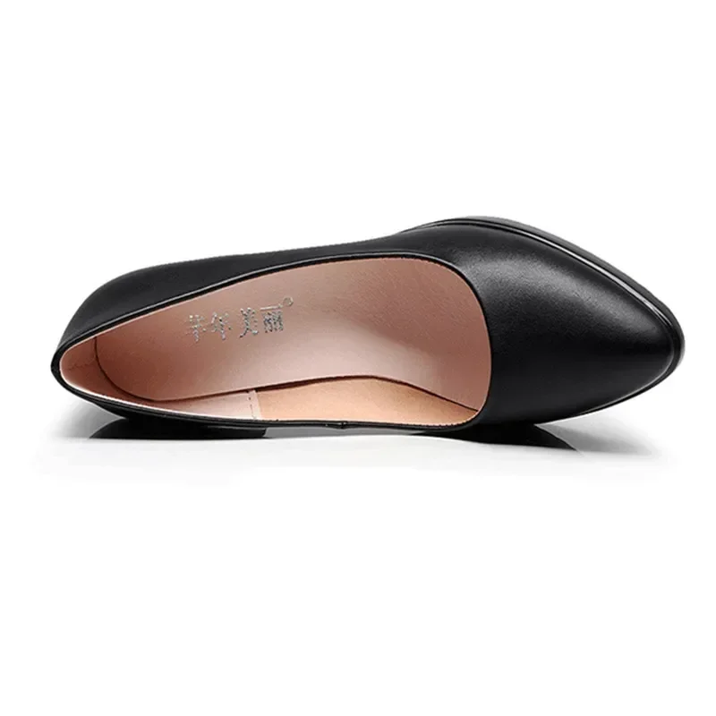 8 cm Kleine Maat 32-43 Nieuwe  - Court Heel Pointed recensie en prijs