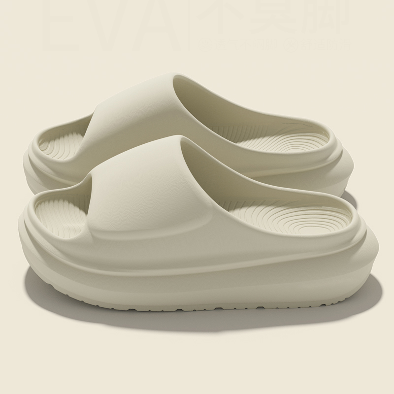 Effenkleurige dikke zool slipp - Women Shoes Wedges recensie en prijs