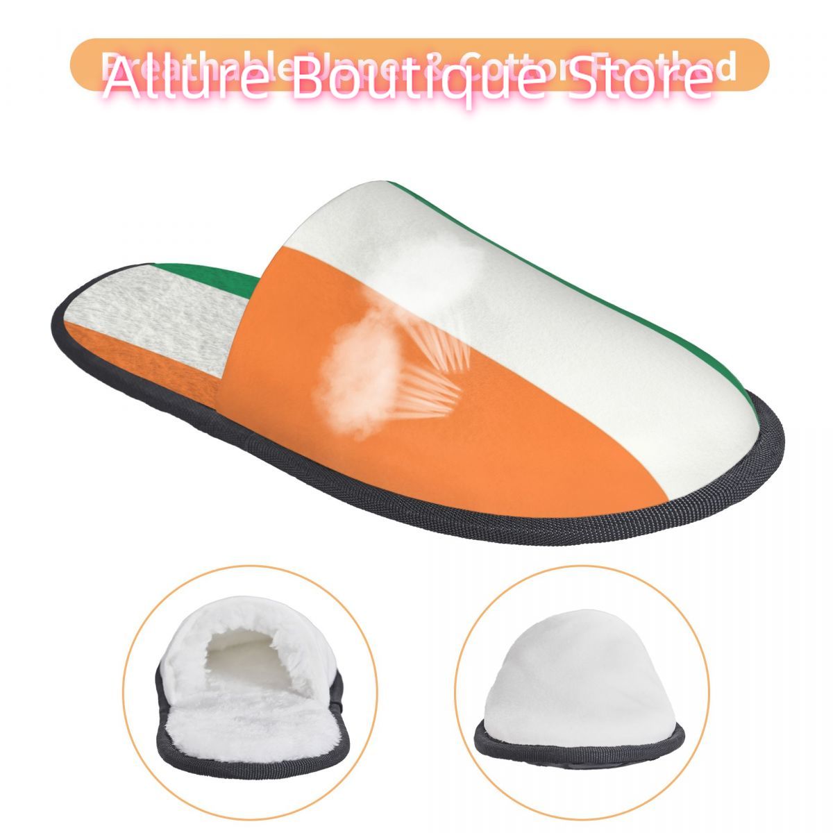 Aangepaste Ierland vlag huispa - Women Shoes For Winter recensie en prijs
