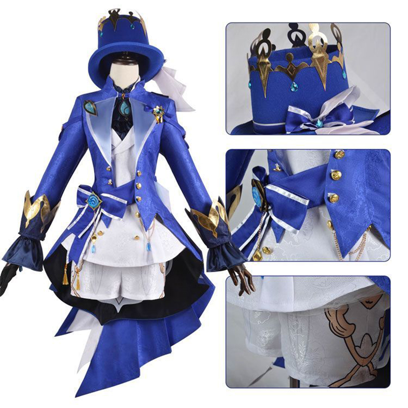 Furina Cosplay Kostuum Pruik H - Women'S Shoes Zone recensie en prijs