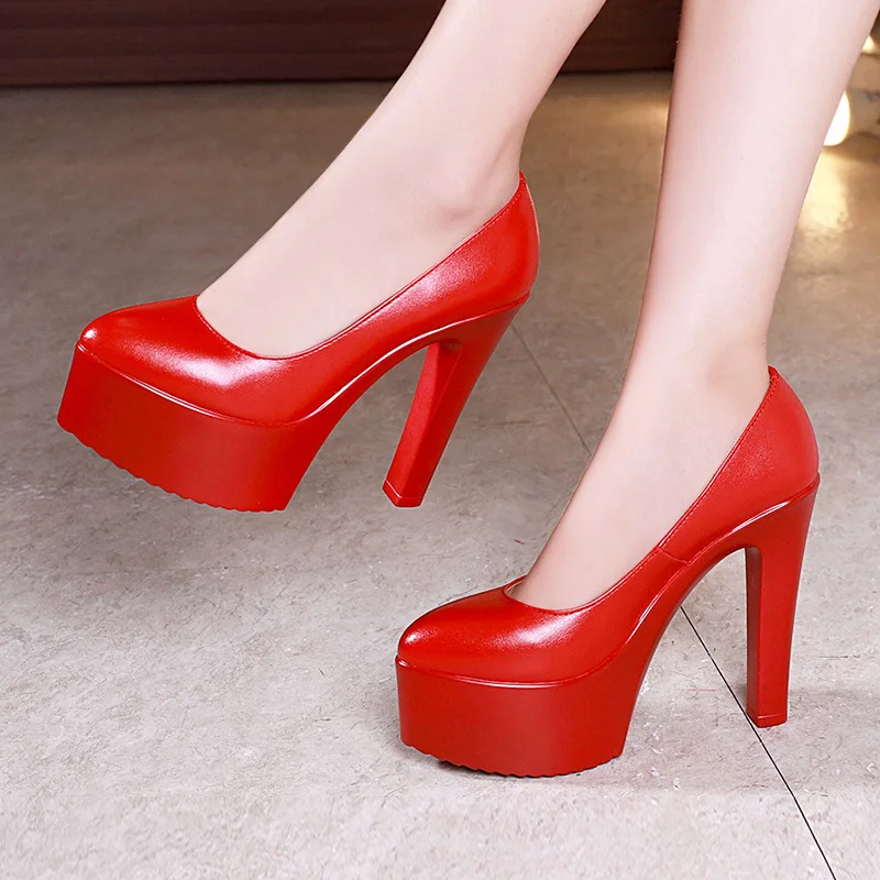 11 cm 13 cm kleine maat 32-43  - Court Heel Pointed recensie en prijs