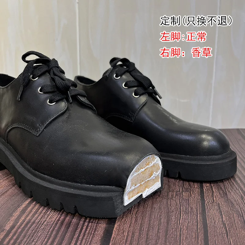 Cake Dikke Bodem Derby Schoene - Women'S Shoes Loafers Black recensie en prijs